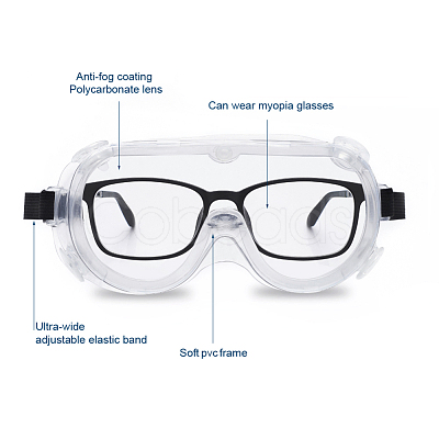 Safety Goggles AJEW-E034-56B-1