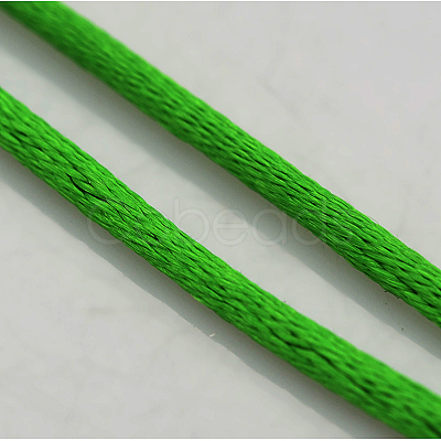 Nylon Satin Rattail Cords NWIR-O001-A-11-1