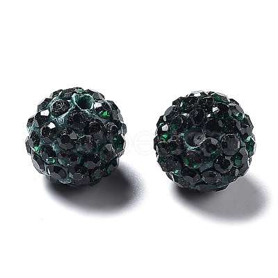 Pave Disco Ball Beads RB-A130-10mm-19-1