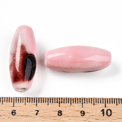 Handmade Porcelain Beads PORC-N008-07P-1