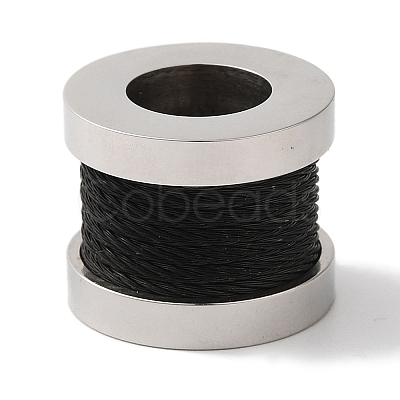 304 Stainless Steel Beads STAS-Z075-37EB-1