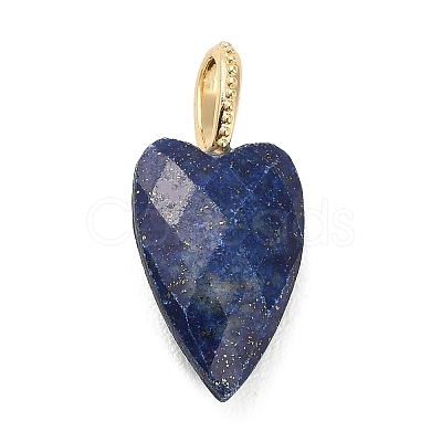 Natural Lapis Lazuli Pendants G-C290-01B-1