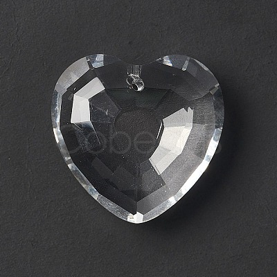Transparent Glass Pendants GLAA-F118-02-1