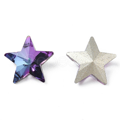 Glass Rhinestone Cabochons MRMJ-N029-04A-07-1