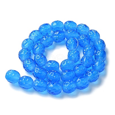 Handmade Lampwork Beads Strands LAMP-Z011-01H-1
