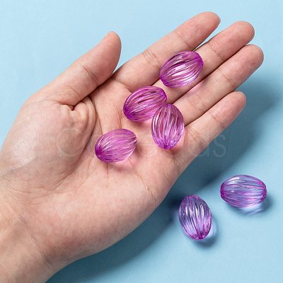 Transparent Acrylic Beads TACR-365-48-1