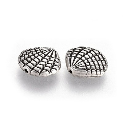Tibetan Style Alloy Beads TIBEB-A004-007TAS-NR-1
