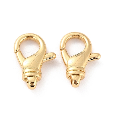 Brass Lobster Claw Clasps LS-KK-D065-03G-1