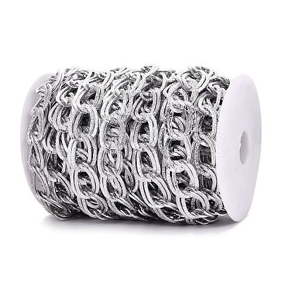Aluminium Double Curb Chains CHA-Q001-07S-1