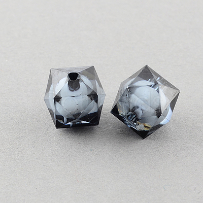 Transparent Acrylic Beads TACR-S112-10mm-21-1