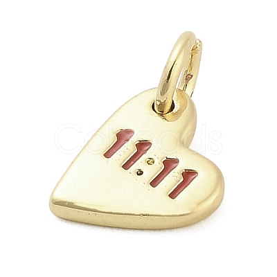 Brass Enamel Pendants KK-H527-01A-G01-1