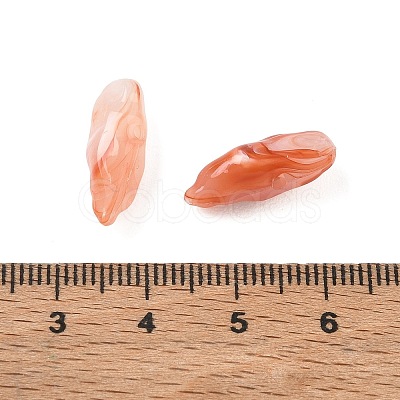 Two Tone Imitation Gemstone Style Acrylic Beads AC-CBA6852-01C-1