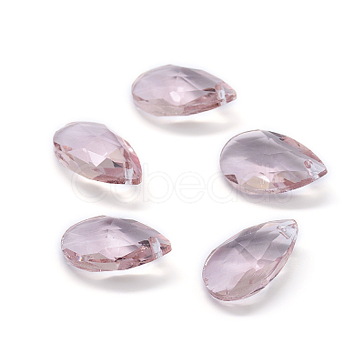 Faceted Glass Pendants LS-GLAA-F069-S-A02-1