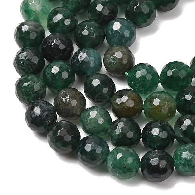 Natural Fuchsite Beads Strands GG-CBADA9D-A01-8mm-1