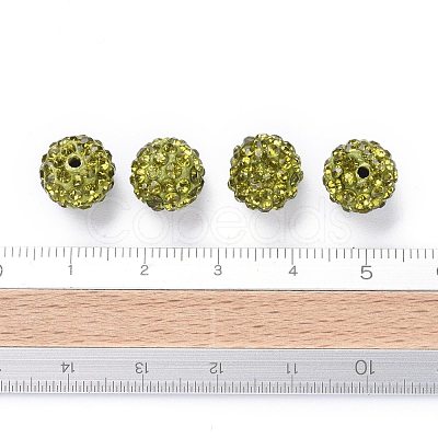 Pave Disco Ball Beads RB-A130-10mm-2-1