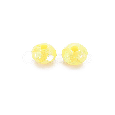 Opaque Acrylic Beads MACR-Q239-018C-02-1