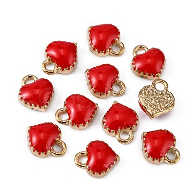 Alloy Enamel Charms X-ENAM-Q033-051D-1