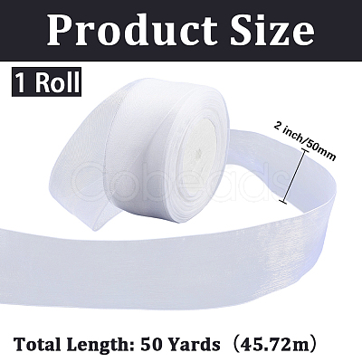 1 Rolls Sheer Organza Ribbon SRIB-CY0001-22C-10-1
