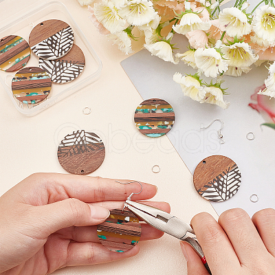 DIY Dangle Earring Making Kits DIY-CA0002-70-1