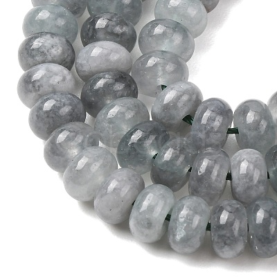 Natural White Jade Beads Strands X-G-E507-01-12-1