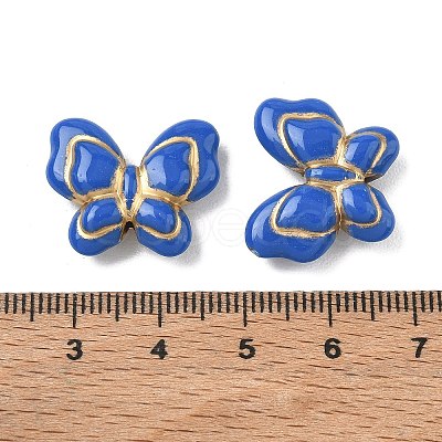 Plating Opaque Acrylic Beads AC-CBA6852-05-1