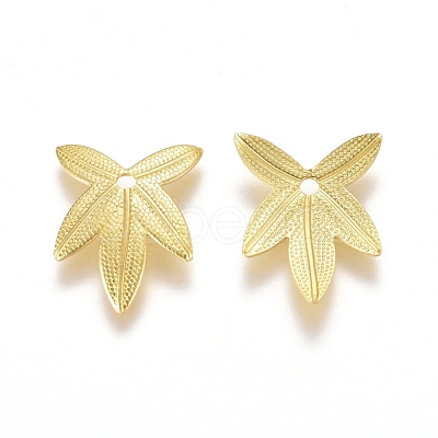 Autumn Theme Brass Filigree Pendants KK-G368-06C-1