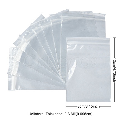 Plastic Resealable Packaging Bags OPP-YW0001-04C-1