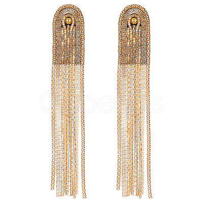 SUPERFINDINGS 2Pcs Fashionable Alloy Tassel Epaulettes FIND-FH0005-41KCG-1