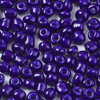 6/0 Glass Seed Beads SEED-S058-A-F304-1