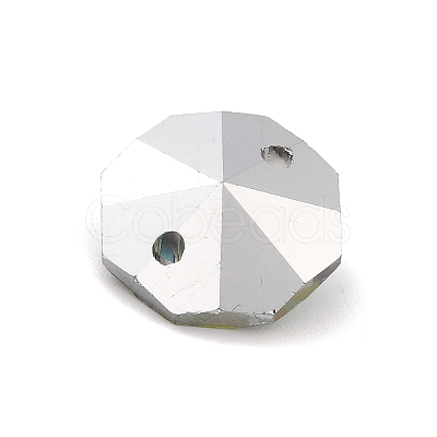 Electroplate Glass Links Connectors LS-EGLA-I014-01G-1
