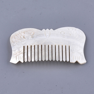 Freshwater Shell Combs SSHEL-S258-66-1