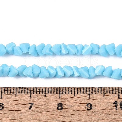 Opaque Glass Beads Strands GLAA-N019-4mm-18-1
