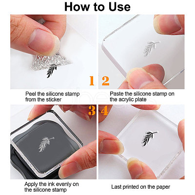 Custom PVC Plastic Clear Stamps DIY-WH0448-0054-1