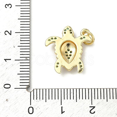 Brass Micro Pave Cubic Zirconia Pendants LS-KK-H255-01A-G01-1