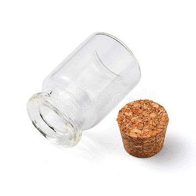 16Pcs 8 Styles Glass Jar Bead Containers CON-FS0001-05-1