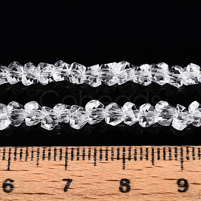 Transparent Glass Beads Strands GLAA-N018-4mm-09-1
