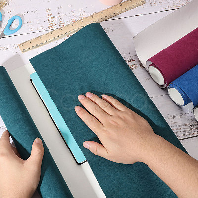 6 Styles DIY Microfiber Leather Fabrics DIY-GL0005-68-1
