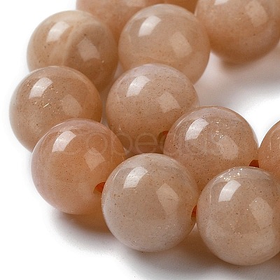 Natural Sunstone Beads Strands G-N327-01A-03-1