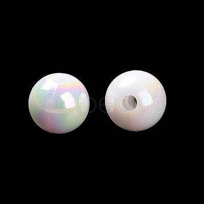 Opaque Acrylic Beads OACR-Z016-01A-04-1
