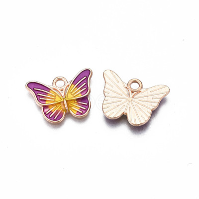 Alloy Enamel Pendants ENAM-S115-146C-1