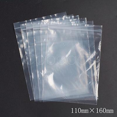 Plastic Resealable Packaging Bags OPP-G001-F-11x16cm-1