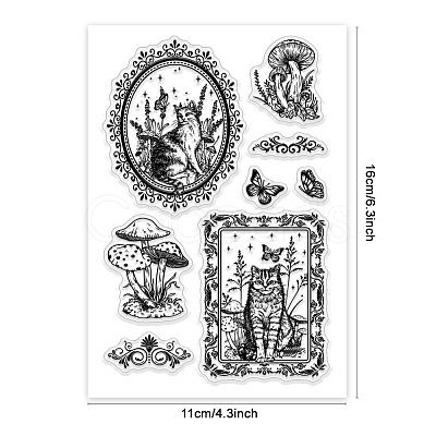 Custom PVC Plastic Clear Stamps DIY-WH0448-0416-1