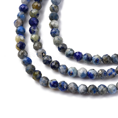 Natural Lapis Lazuli Beads Strands G-RM2025-A04-2mm-1
