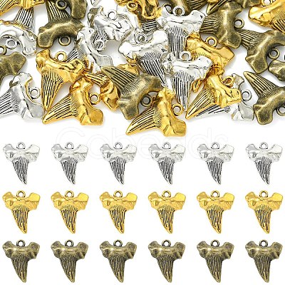 30Pcs 3 Colors Tibetan Style Alloy Pendants FIND-YW0012-30-1