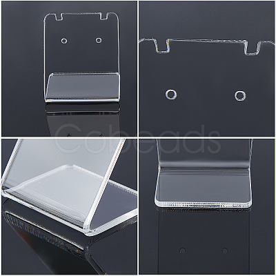 Organic Glass Earring Displays EDIS-PH0001-06-1