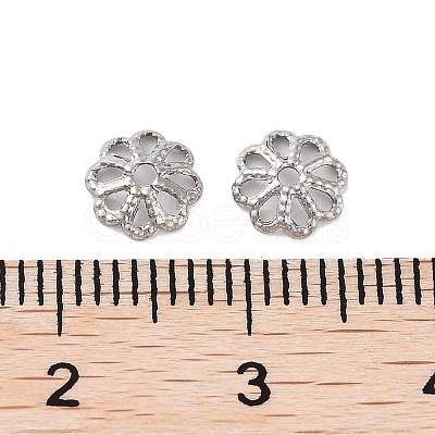 Non-Tarnish 316 Stainless Steel Bead Caps STAS-K274-04P-1