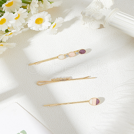 1 Set Alloy Hair Bobby Pins Sets PHAR-LP0001-33B-1