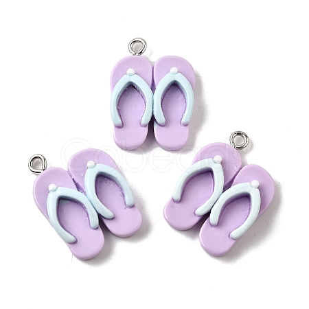 Summer Theme Resin Pendants CRES-D307-09P-F-1