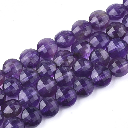Natural Amethyst Beads Strands G-T108-05-1