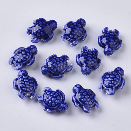 Handmade Porcelain Beads X-PORC-T005-001I-1